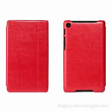 PU Leather Cases for Google Nexus 7, with Standing Function